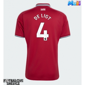 Manchester United Matthijs de Ligt #4 Domácí Dres 2026-27 Krátký Rukáv